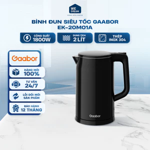 Bình Đun Siêu Tốc Gaabor EK-20M01A 2L - Hàng Chính Hãng
