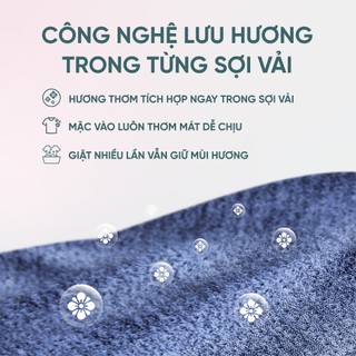 Áo Chống Nắng Tre Thơm GUNO Nam Nữ 2 Lớp Chống Tia UV Thoáng Khí Mũ Rộng Vành Che Trán 26AG22/AB23