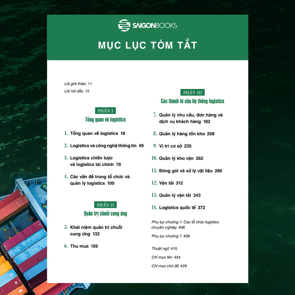 Sách - Textbook Logistics Và Quản Trị Chuỗi Cung Ứng
