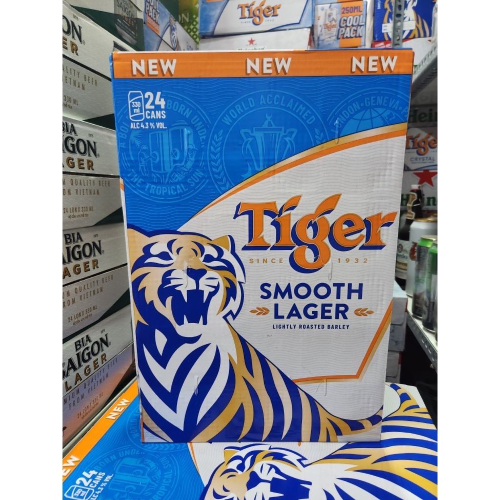 Thùng bia Tiger - Sản Phẩm Chính Hãng, Giá Tốt, Đảm Bảo | Shopee Việt Nam