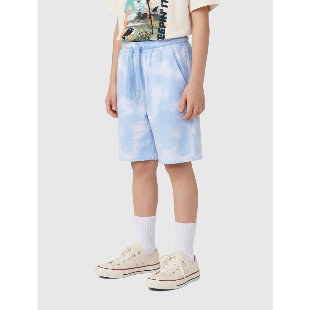 Quần short bé trai CANIFA chất liệu cotton thoáng khí cạp chun co giãn 2BS26C005