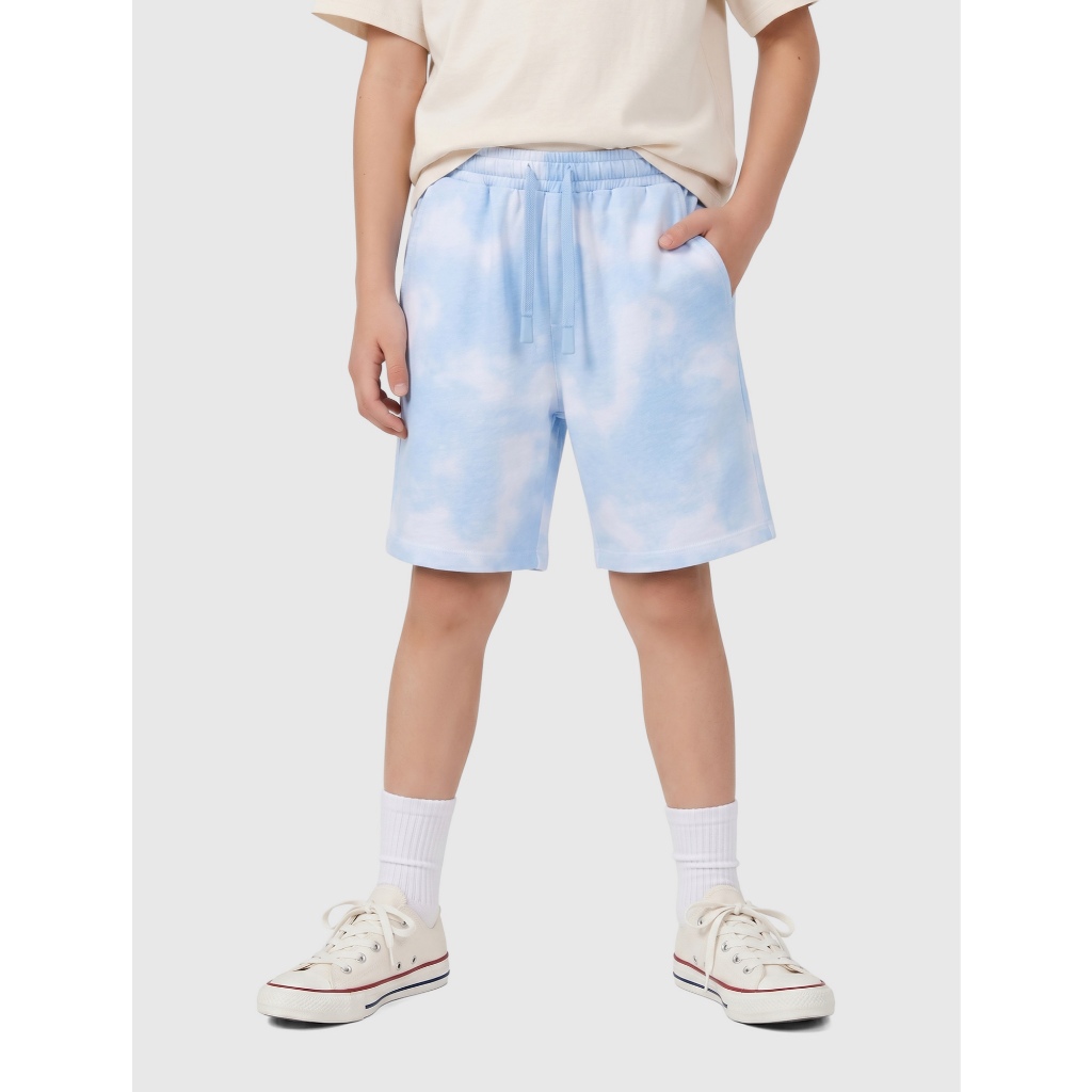 Quần short bé trai CANIFA chất liệu cotton thoáng khí cạp chun co giãn 2BS26C005