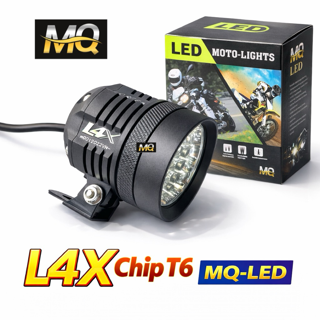 Đèn Trợ Sáng L4X CREE Chính Hãng mQ ( Ko Lắp Xe Điện ) BMU