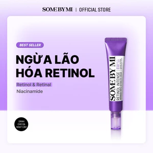 Kem dưỡng mắt Retinol 0.1% Giảm Nếp Nhăn, Quầng Thâm Some By Mi Retinol Intense Advanced Triple Action Eye Cream 30ml