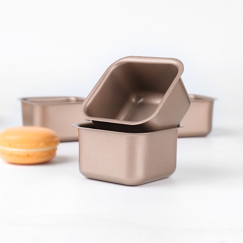 Khuôn vuông mini chống dính (6,9*6,9*4cm) | BigBuy360 - bigbuy360.vn