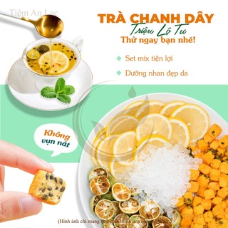 Set Nguyên Liệu Trà Chanh Leo Detox, Bổ Sung Vitamin C, Dưỡng Da Trắng Sáng Tự Nhiên