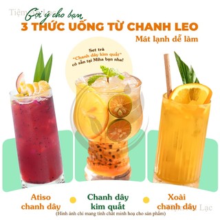 Set Nguyên Liệu Trà Chanh Leo Detox, Bổ Sung Vitamin C, Dưỡng Da Trắng Sáng Tự Nhiên