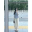 Áo sơ mi kiểu kẻ caro hồng đỏ xanh dương pastel tay lỡ dáng rộng giấu bụng mỡ ulzzang nhẹ nhàng HCOM27342
