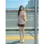 Áo sơ mi kiểu kẻ caro hồng đỏ xanh dương pastel tay lỡ dáng rộng giấu bụng mỡ ulzzang nhẹ nhàng HCOM27342