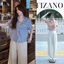 Áo sơ mi kiểu kẻ caro hồng đỏ xanh dương pastel tay lỡ dáng rộng giấu bụng mỡ ulzzang nhẹ nhàng HCOM27342