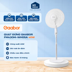 Quạt Đứng Gaabor FM430M-WH05A 45W - Hàng Chính Hãng