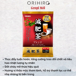 Trà Giảm Cân Nhật Bản Orrihiro Genpi Trà Ổi và Trà Diếp Cá Chính Hãng Giúp Kiểm Soát Cân Nặng SK16