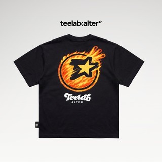 Áo Thun Teelab Alter TI-STAR-Flame Semi-Oversized Cotton Tee TS385