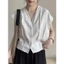 𝗠𝗮𝘆𝗮 𝗟𝗶𝗻𝗲𝗻-Áo Linen cổ V tay bay