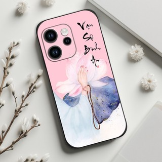 Ốp lưng Oppo Reno 15 / 15 / 15F/ 15 Pro In hình thư pháp,tâm an, an nhiên,chú tiểu mềm bảo vệ camera