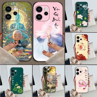 Ốp lưng Oppo Reno 15 / 15 / 15F/ 15 Pro In hình thư pháp,tâm an, an nhiên,chú tiểu mềm bảo vệ camera