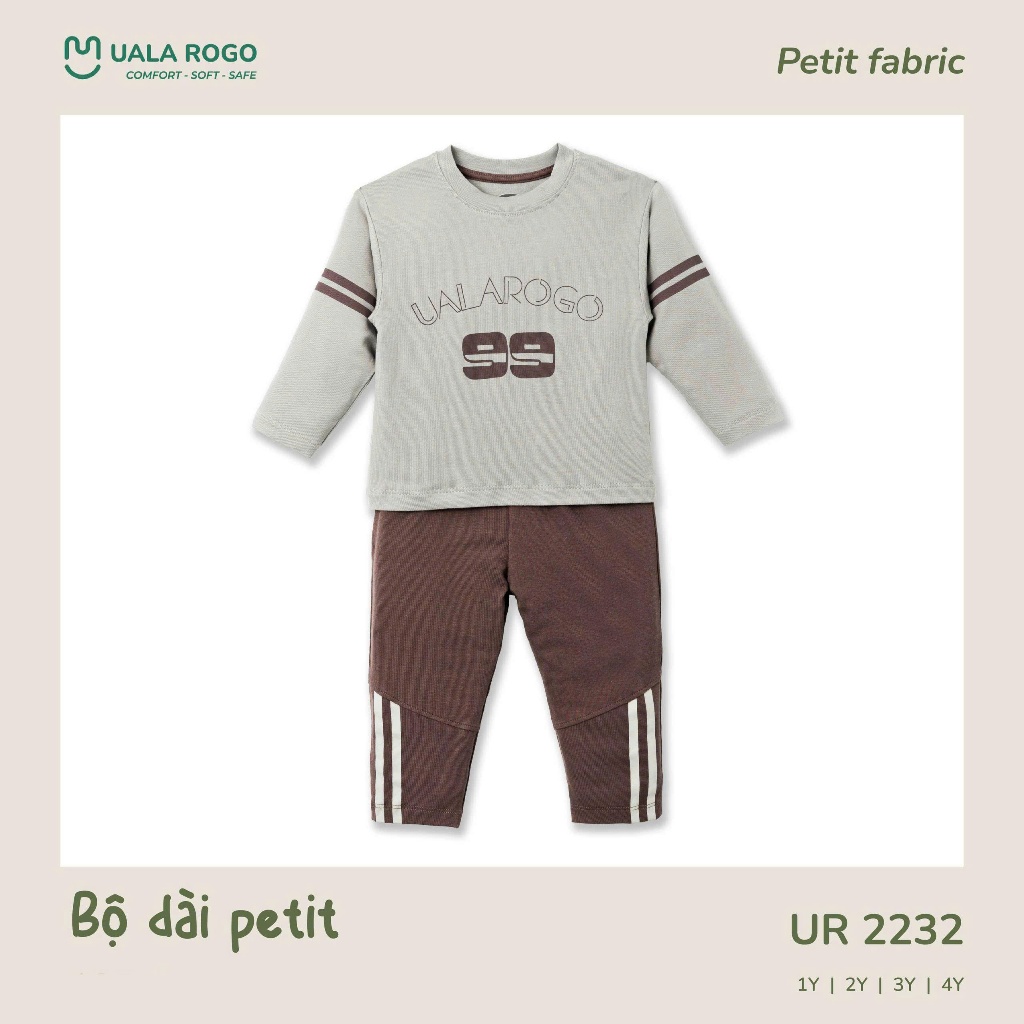 (9-24kg, 1-5Y) Bộ Dài Tay Uala Bé Trai UR2201 UR2272 UR2232 UR3684 UR3094 UR270 UR3894 UR3895