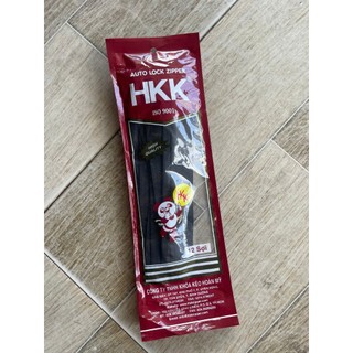 Dây kéo khóa quần tây HKK (túi 12chiếc) dài 18cm-phụ liệu may mặc