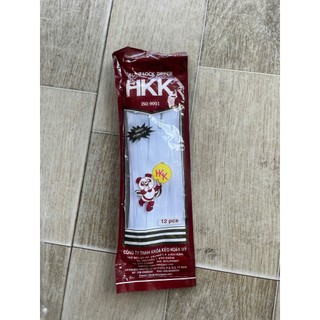 Dây kéo khóa quần tây HKK (túi 12chiếc) dài 18cm-phụ liệu may mặc
