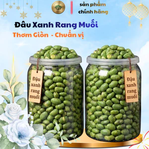 Đậu xanh rang muối nguyên vị ngon giòn không chất bảo quản tốt cho sức khoẻ túi 250g 500g 1kg giá sỉ