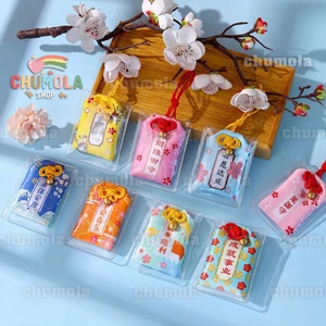 Túi gấm phước Omamori phụ kiện phong thủy may mắn để túi xách xinh xắn