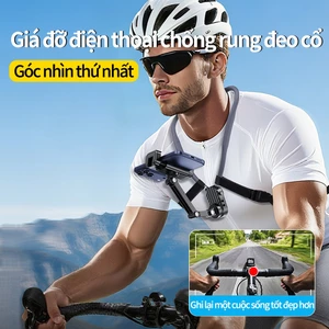 Giá đỡ điện thoại chống rung đeo cổ，Góc nhìn thứ nhất Quay và quay video，Đối với điện thoại di động / máy ảnh thể thao
