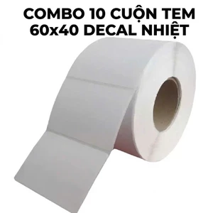 TEM NỘI THẤT 60x40 TEM DÁN NHÃN 6x4 40x60 IN ĐƠN 40*60 TEM TRÀ SỮA TEM MÃ VẠCH 60x40MM GHI CHÚ 60x40 in