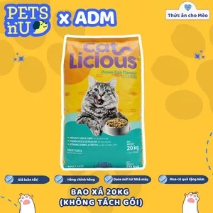 Thức ăn hạt Catlicious cho mèo vị Cá biển túi