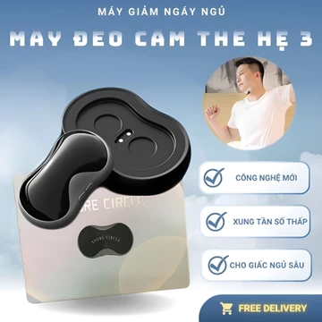Máy Hỗ Trợ Thở Khi Ngủ Thế Hệ 3 – Đeo Cằm Giúp Thư Giãn, Ngủ Ngon Hơn