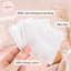 Bông Tẩy Trang Cotton Pads 222 Miếng 3 Lớp Mềm Mịn Không Xơ