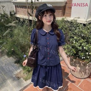 Áo sơ mi nữ cổ bèo sen form rộng chất voan mềm màu đen trắng VANISA SM933