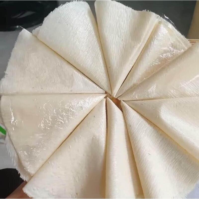 Bánh Phồng Sữa Dừa - Bánh Dẻo Cốt Dừa Vị Sầu Riêng, Mè Vừng, Lá Dứa - Bánh Tráng Cốt Dừa Nhơn Hoàng