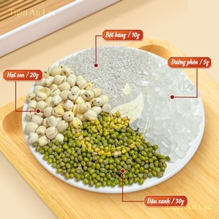 Combo 7 gói cháo mát gan sáng da, thảo mộc vị thanh mát, giúp ngủ ngon, rạng rỡ làn da