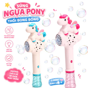 Máy bắn bong bóng xà phòng tự động cho trẻ em đa dạng mẫu mã kèm sẵn pin và lọ nước bong bóng