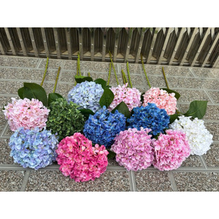 HOA CẨM TÚ CẦU VIP 20CM  CAO CẤP IN 3D LÁ CAO SU NHẬP KHẨU LOẠI 1 - HOA DECOR-HOA LỤA HẠNH HOAN
