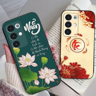 Ốp lưng Realme C85 / C85 Pro In hình thư pháp,tâm an, an nhiên,chú tiểu mềm bảo vệ camera