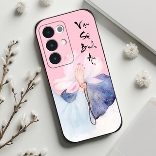 Ốp lưng Realme C85 / C85 Pro In hình thư pháp,tâm an, an nhiên,chú tiểu mềm bảo vệ camera