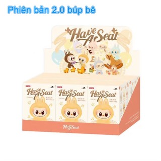Bộ quần áo cho búp bê Labubu và hộp mù đồ chơi nhựa nhồi bông Labubu thế hệ 1, 2, 3, có thể thay đổi trang phục