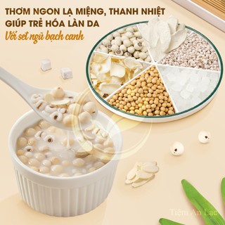 Combo 7 set cháo mỹ nhân, cháo dưỡng nhan cổ truyền, sữa ngũ cốc dinh dưỡng 6 vị, thơm ngon