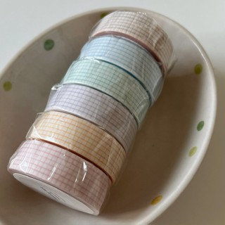 Washi tape GRID Papier Platz chiết 1m