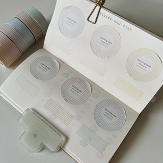 Washi tape GRID Papier Platz chiết 1m