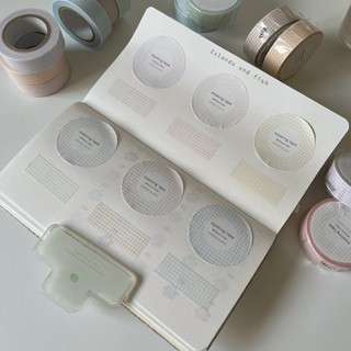 Washi tape GRID Papier Platz chiết 1m