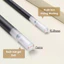 Combo 10 20 ruột bút gel Deli 0.5mm đa năng dùng cho bút bi nước A575 A057B S101 lâu hết mực không gai