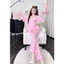 Tay ngắn quần dài pijama phom áo raplan,lụa latin,size 40-60kg
