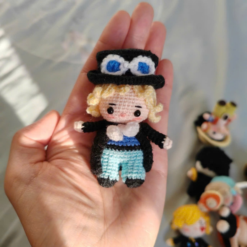 Handmade] Móc Khóa Len Nhân Vật Ace One Piece - Đồ Chơi Len Thủ Công Cao  Cấp - Phụ Kiện Túi Xách/Balo Anime | Shopee Việt Nam