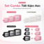 TÚI ĐỰNG MỸ PHẨM TRONG SUỐT SIZE L - Túi Makeup Cá Nhân Chống Nước, Washbag Du Lịch Tiện Lợi