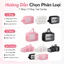 TÚI ĐỰNG MỸ PHẨM TRONG SUỐT SIZE L - Túi Makeup Cá Nhân Chống Nước, Washbag Du Lịch Tiện Lợi