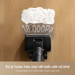 Máy Hút Bụi Lau Nhà Dreame H12s Flexreach | Bản Quốc Tế | Lực Hút 21kPa | Ngả Phẳng 180° | Bảo Hành 24 Tháng