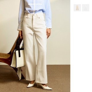 Quần Jean Nữ Straight White, Chất Vải Denim Thoải Mái, WQJ026 SOME HOW STORE
