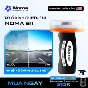 Chai vệ Sinh Kính Ô Tô Noma 911,Tẩy Ố Kính Làm sạch kính, tẩy màng dầu dễ sử dụng Chai 100ml